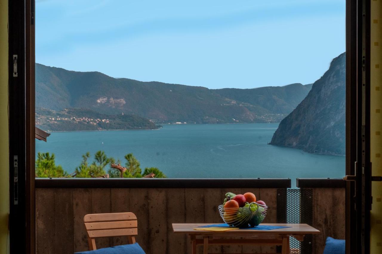 Happy Guest Apartments - Lake Panorama & Pool Riva di Solto Buitenkant foto