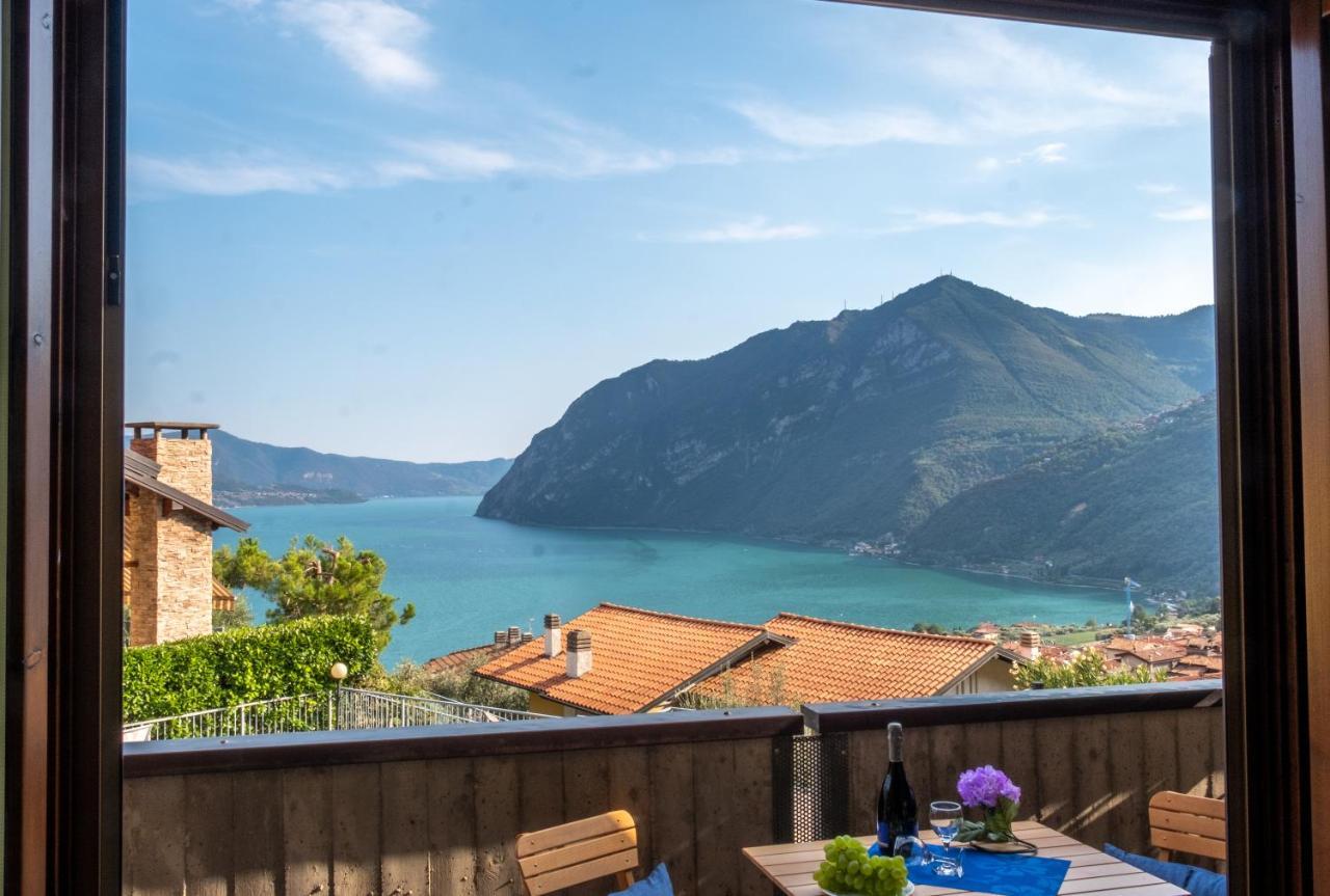 Happy Guest Apartments - Lake Panorama & Pool Riva di Solto Buitenkant foto
